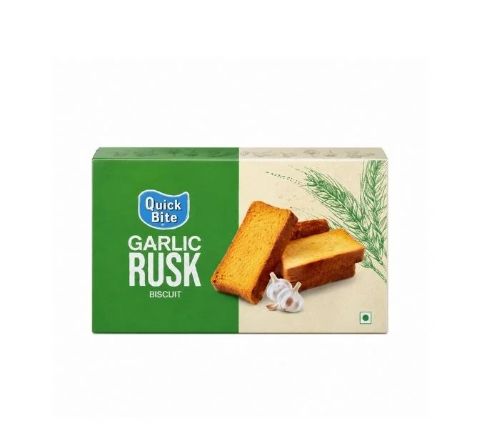 garlic-Rusk-Bangladesh-125gm-400.webp Quick Bite Garlic Rusk 125gm - Image 1